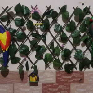 Artificial Macaw Parrot Decorations