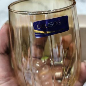 Premium Tinted Glass Tumblers Set (Pack of 6)